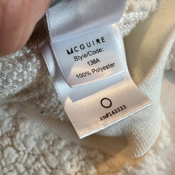 Faux Fur Sherpa Style Hooded Sweatshirt - Picture 11 of 11